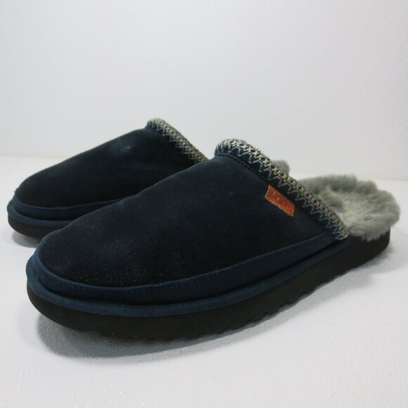 UGG Australia Suede Leather Men's Leisure Slide Slippers Home Comfort Sz 14